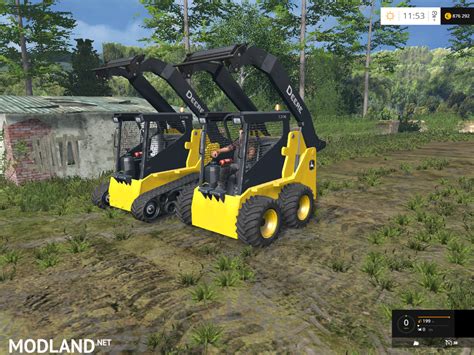 farming simulator 15 mods skid steer|John Deere 320 Skid Steer Loaders Pack LS15 .